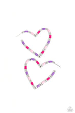 Load image into Gallery viewer, Striped Sweethearts - pink
