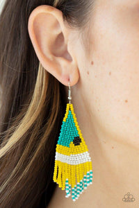 BRIGHTLY BEADED • YELLOW