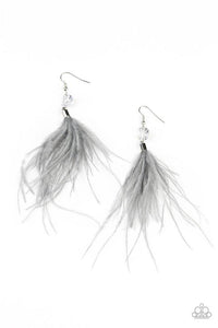 FEATHERED FLAMBOYANCE • SILVER