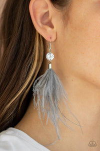 FEATHERED FLAMBOYANCE • SILVER