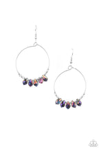 Load image into Gallery viewer, Holographic Hoops - purple
