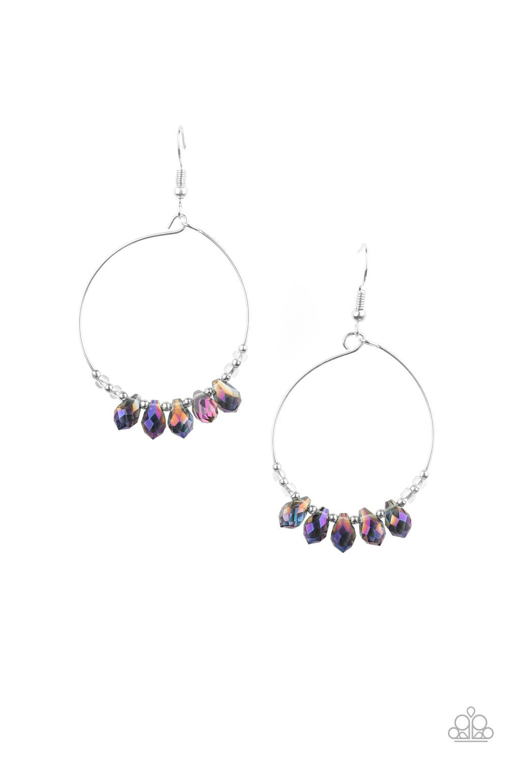 Holographic Hoops - purple