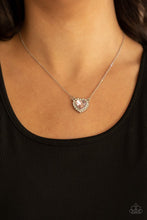 Load image into Gallery viewer, Out of the GLITTERY-ness of Your Heart Necklace Pink
