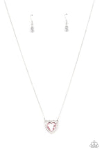 Load image into Gallery viewer, Out of the GLITTERY-ness of Your Heart Necklace Pink
