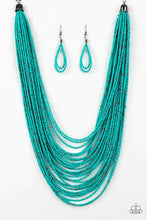 Load image into Gallery viewer, Rio Rainforest - Blue Seed Bead
