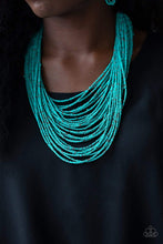 Load image into Gallery viewer, Rio Rainforest - Blue Seed Bead
