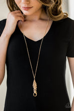 Load image into Gallery viewer, Twilight Twinkle - Gold Lanyard
