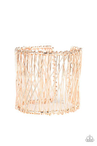 Work For WIRE - Rose Gold - Cuff